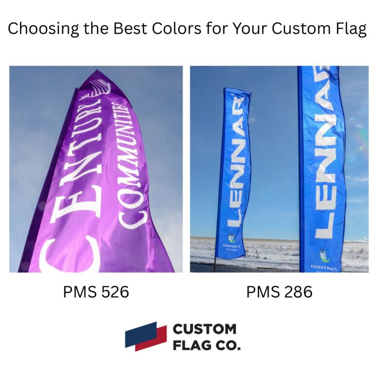 Choosing the Best Colors for a Custom Flag