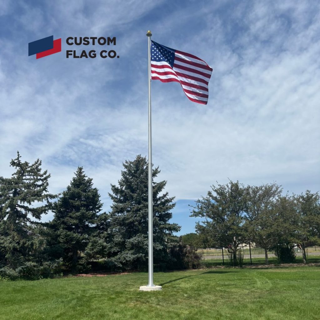 Pick the right height for a flagpole
