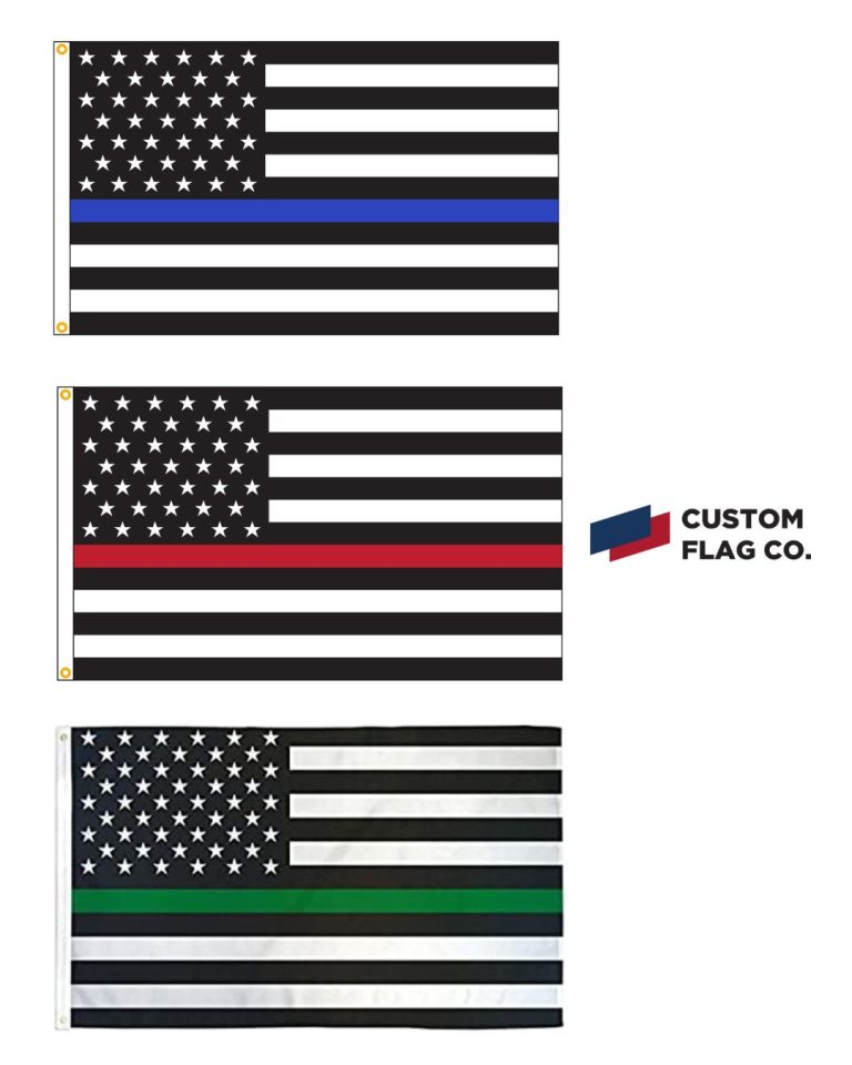 Thin Line Flags: Honoring Those Who Serve and Protect