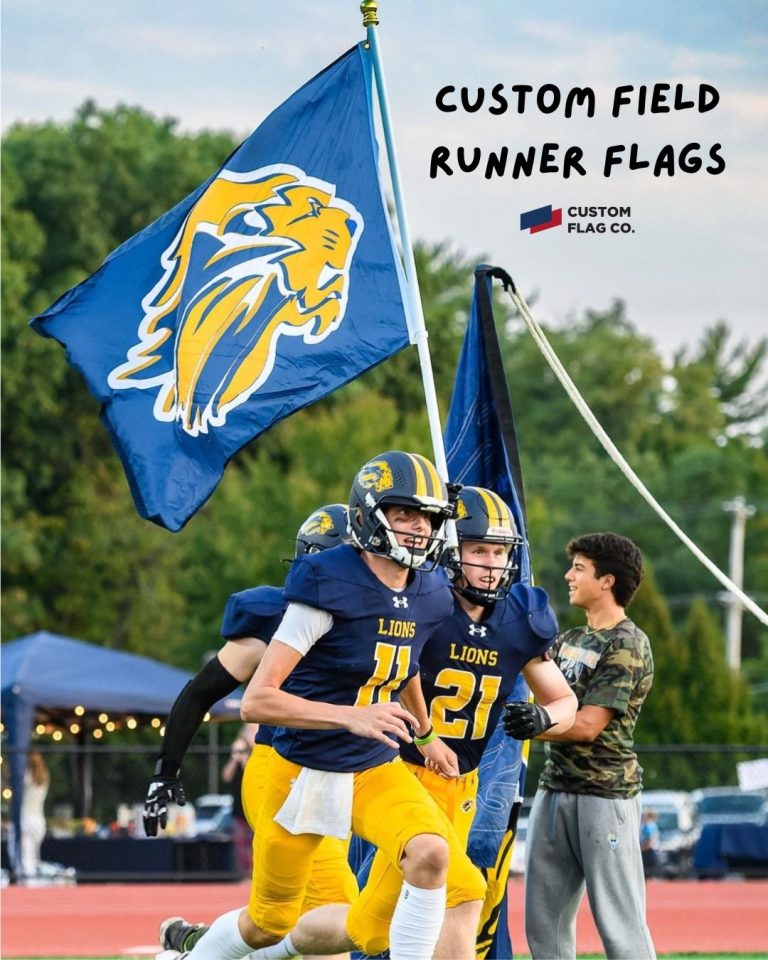 Custom Cheer Flags
