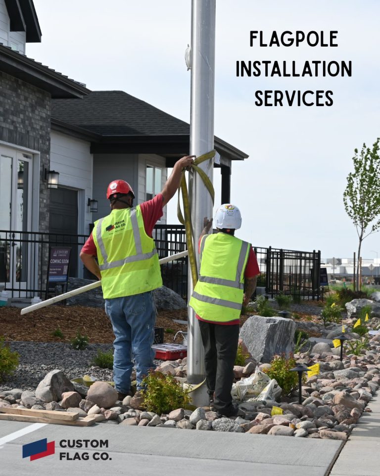 We Can Install Your Flagpole in Colorado