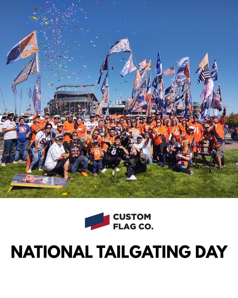 Get Flags to Celebrate National Tailgating Day in Style